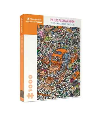 The Exploded Beetle 1000 Piece Jigsaw Puzzle Pomegranate New - Image 1 of 2
