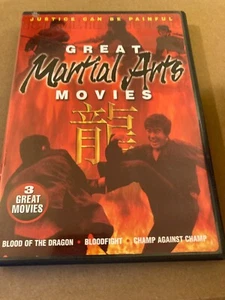 Great Martial Arts Movies - 3-on-1 (DVD, 2002) - Bild 1 von 4