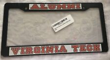 Alumni  Decal Plastic License Plate Frame [Black - Car/Truck] Virginia Tech