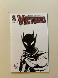 The Victories 6 Skizzenabdeckung! Neuwertig Michael Avon Oeming handgezeichnet! 2013 Dark Horse - Bild 1 von 1