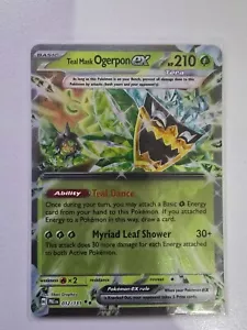 Teal Mask Ogerpon ex Prismatic Evolutions 012/131 Pokemon TCG - Picture 1 of 2