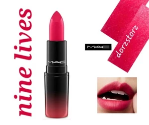 MAC Love Me Lipstick *NINE LIVES* .10 oz/FULL SIZE/New in box - Picture 1 of 5