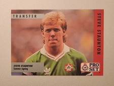 1991-92 Pro Set English League Fixtures Steve Staunton #2