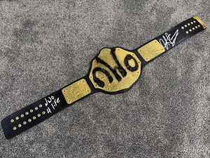 DENNIS RODMAN Autogramm SIGNIERT WCW NWO 4 LIFE Titel Championship Gürtel JSA COA Proof - Bild 1 von 13