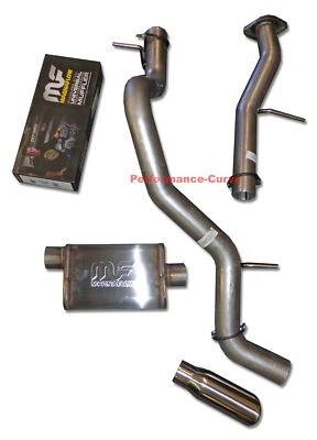 Se adapta a 01-06 Tahoe Yukon mandril escape doblado con silenciador MagnaFlow de 14" Foto 1 de 2