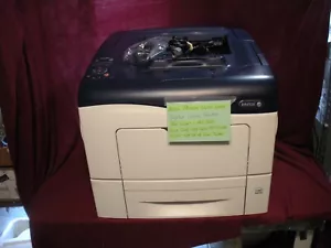Xerox Phaser 6600 Color Duplex Network printer Pg Count 42,568 - Picture 1 of 13