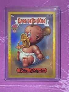 2025 TOPPS GPK 40th Anniversary Tom Bunk Auto Sally Suction 76a Gold /50 - Picture 1 of 1
