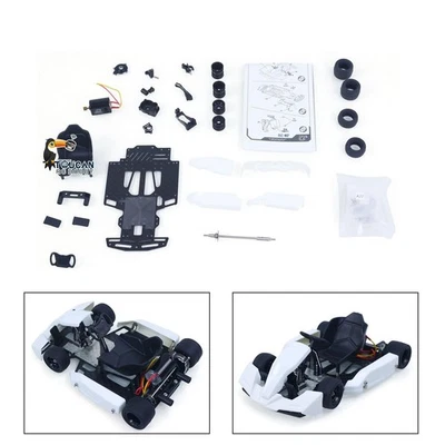 1/10 AWD RC Racing Drifting Kart 298A Vehicle Sounds Model DIY Car Creative Gift - Image 1 of 4