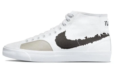 Nike Sb Blazer Court Mid Prm White Black - DM8553-100 Size - Image 1 of 4