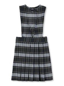 French Toast Big Girls’ "Heaven" Crossover V-Neck Jumper (Sizes 7 - 16) Color: - Picture 1 of 4