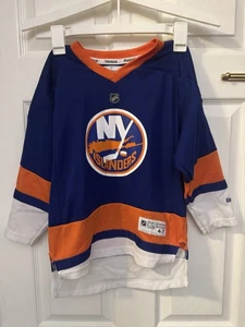 New York Islanders Reebok NHL #91 Tavares Hockey Jersey Youth Child Size 4-7 - Picture 1 of 8