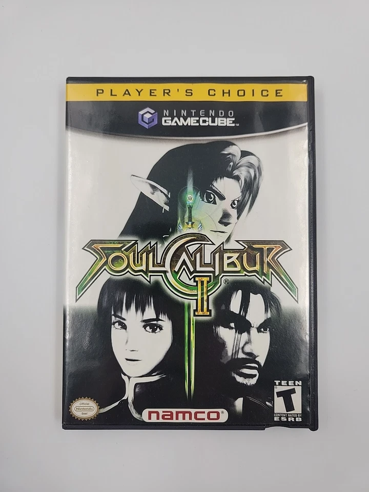 Soul Calibur II Nintendo GameCube Completo CIB Elección del Jugador Foto 1 de 4