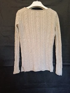 Lauren Ralph Lauren sweater ladies pullover size xs beige - Picture 1 of 10