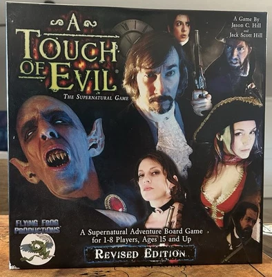 Jogo de tabuleiro A Touch of Evil: The Supernatural não perfurado - Imagem 1 de 4