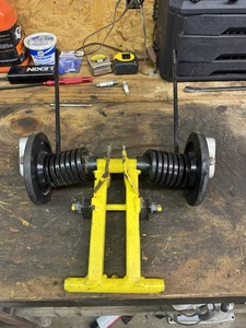 2002 Polaris Edge X 800 OEM Rear Torque Arm + Torsion Springs + Carrier Wheels - Picture 1 of 7