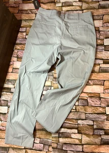 BCG Men’s Golf Pants 32x32 Pearl Grey Twill UPF 50 Lightweight NWT - Picture 1 of 6