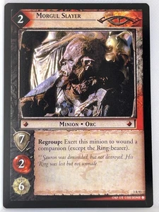LORD OF THE RINGS TCG REALMS OF THE ELF LORDS RARE 3R93 MORGUL SLAYER ex - Picture 1 of 1