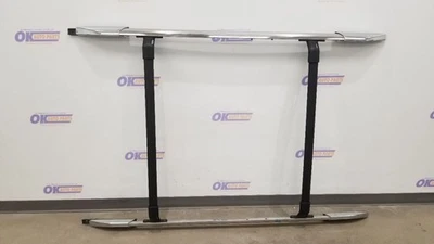 21 LINCOLN NAVIGATOR ROOF LUGGAGE RACK ASSEMBLY CHROME WITH BLACK CROSS BARS Foto 1 de 4