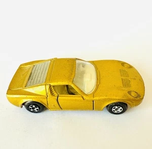 1970 Matchbox Lesney Superfast SF24 Lamborghini Miura- Gold & RED BASE HTF - Picture 1 of 7
