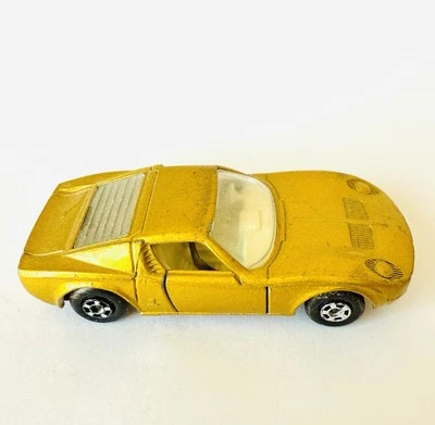 1970 Matchbox Lesney Superfast SF24 Lamborghini Miura- Gold & RED BASE HTF - Image 1 of 4