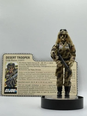 Figura de acción Hasbro 1985 GI Joe Dusty 3,75" - #5003 Foto 1 de 4