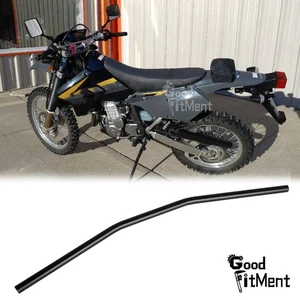 For Suzuki DR 100 125 200 250 350 650 Motorcycle Handlebar 25mm Drag Bars Black - Picture 1 of 17