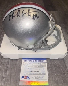 Haskell Garrett Signed Autographed Ohio State Buckeyes Mini Helmet PSA/DNA COA - Picture 1 of 5