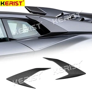 For Lamborghini STO 2023 Carbon Fiber Air Intakes Side Scoop Trim Window Spoiler - Bild 1 von 13