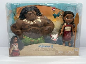 Disney Moana 2 Moana & Maui Voyager Petite Gift Set Toy New With Box - Picture 1 of 3