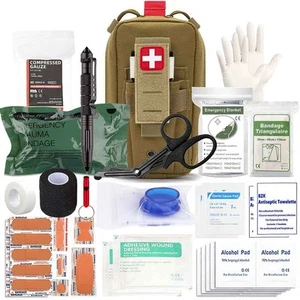 Ifak Trauma Kit, Ifak Med Trauma Kit, Molle Tactical Emergency First Aid Kit ... - Picture 1 of 8