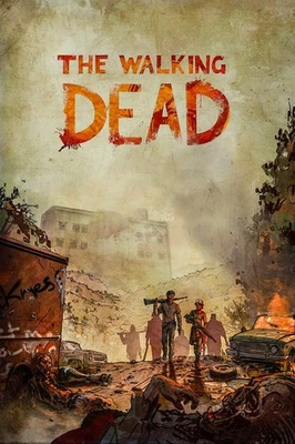 The Walking Dead The Final Season – Episode 4 Video Game Poster, Dramatic Advent - Image 1 of 4