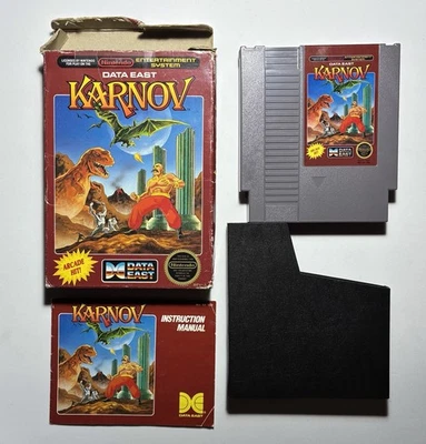 Karnov (Nintendo Entertainment System, 1988) CIB - tested - Image 1 of 4