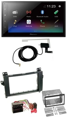 Pioneer DAB MP3 Bluetooth 2DIN USB Autoradio für Mercedes Viano Vito W639 06-14 - Bild 1 von 4
