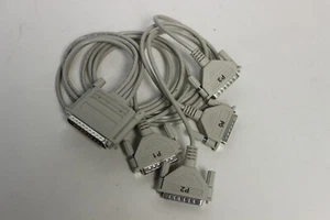 COMTROL 4000034 23951-1 QUADCABLE DB25MALE CABLE 3.5' 4 PORT - Picture 1 of 4