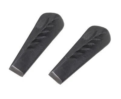 2er Set Holz Spaltkeil Drehspaltkeil Stahl 2,25kg Fällkeil Treibkeil Scheitkeil - Bild 1 von 4