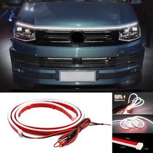 86" Dynamic LED Running Light Front Hood Strip Ambient Lamp For VW Transporter - Picture 1 of 9