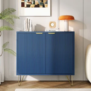 Kommode Sideboard Highboard Schrank Anrichte Wohnzimmer Esszimmer mit 2 Türen - Bild 1 von 10