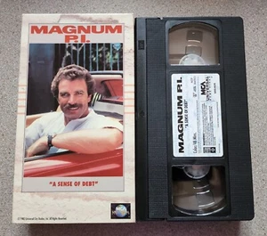 Magnum P.I.: A Sense of Debt (1983) - VHS Tape - Action / Crime - Tom Selleck - Picture 1 of 2