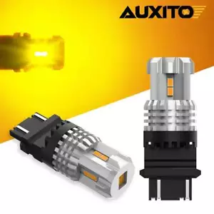 AUXITO 40W 3157 LED Señal de giro frontal Aparcamiento DRL Ámbar Amarillo 12K Bombilla - Imagen 1 de 8