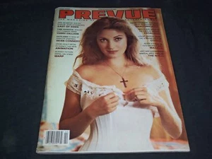 1981 FEBRUARY/MARCH PREVUE MAGAZINE - JANE SEYMOUR - SP 6415 - Picture 1 of 2