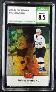 2006-07 Fleer Flair Showcase #193 Sidney Crosby CGC 8.5 - Picture 1 of 2