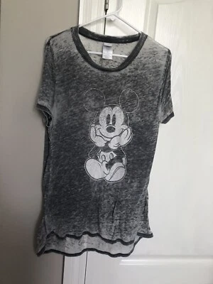 Camisa Disney Mickey Mouse Niñas Junior Gris Talla Extra Grande XL USADA EN EXCELENTE ESTADO Foto 1 de 4