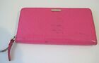 Kate Spade New York Hot Pink Patent Leather Zip Around Wallet 