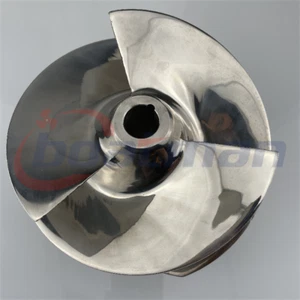 Impulsor a chorro fueraborda de 3 palas 7 3/8 Nº de pieza Acero inoxidable 1756 para Big Series - Imagen 1 de 6