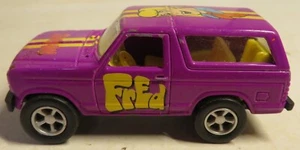 Racing Champions Ford Bronco Scooby Doo FRED 1980 SUV Truck 1/64 Scale Loose Toy - Picture 1 of 15