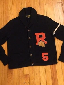Rugby Ralph Lauren Cardigan Sweater Size Large - Picture 1 of 4