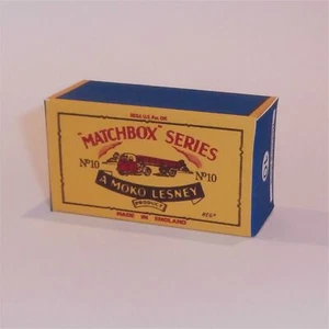 Caja de reproducción Matchbox Lesney 10b mecánico caballo estilo B - Imagen 1 de 5