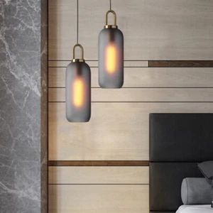 Shop Lamp Glass Pendant Lights Bedroom Ceiling Light Kitchen Chandelier Lighting - Picture 1 of 12