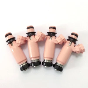 4 x OEM New Pink 565cc Fuel Injectors For Subaru STI WRX Forester 195500-3910 - Picture 1 of 3