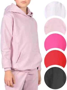 Hoodie Hooded Sweater Kids Girls Long Sleeve Winter 30322 - Picture 1 of 41